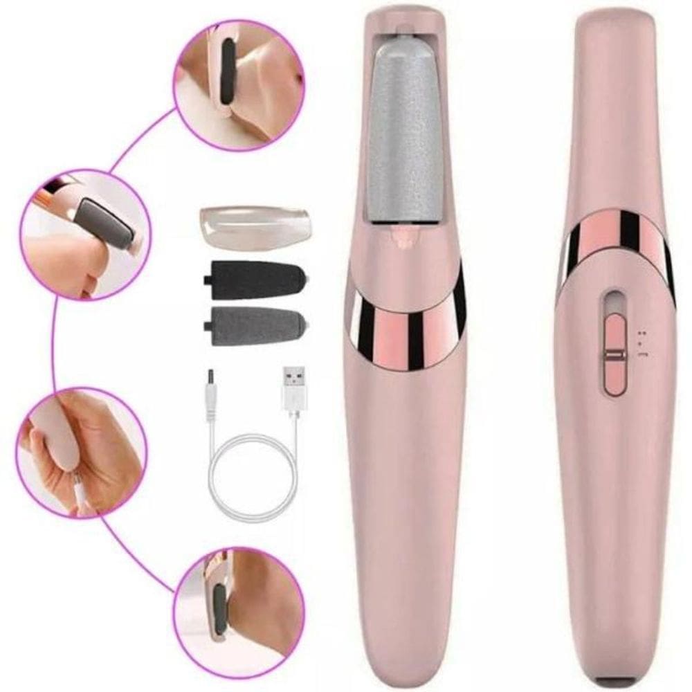 Lixa De Pé Elétrica Recarregável À Prova D`Água