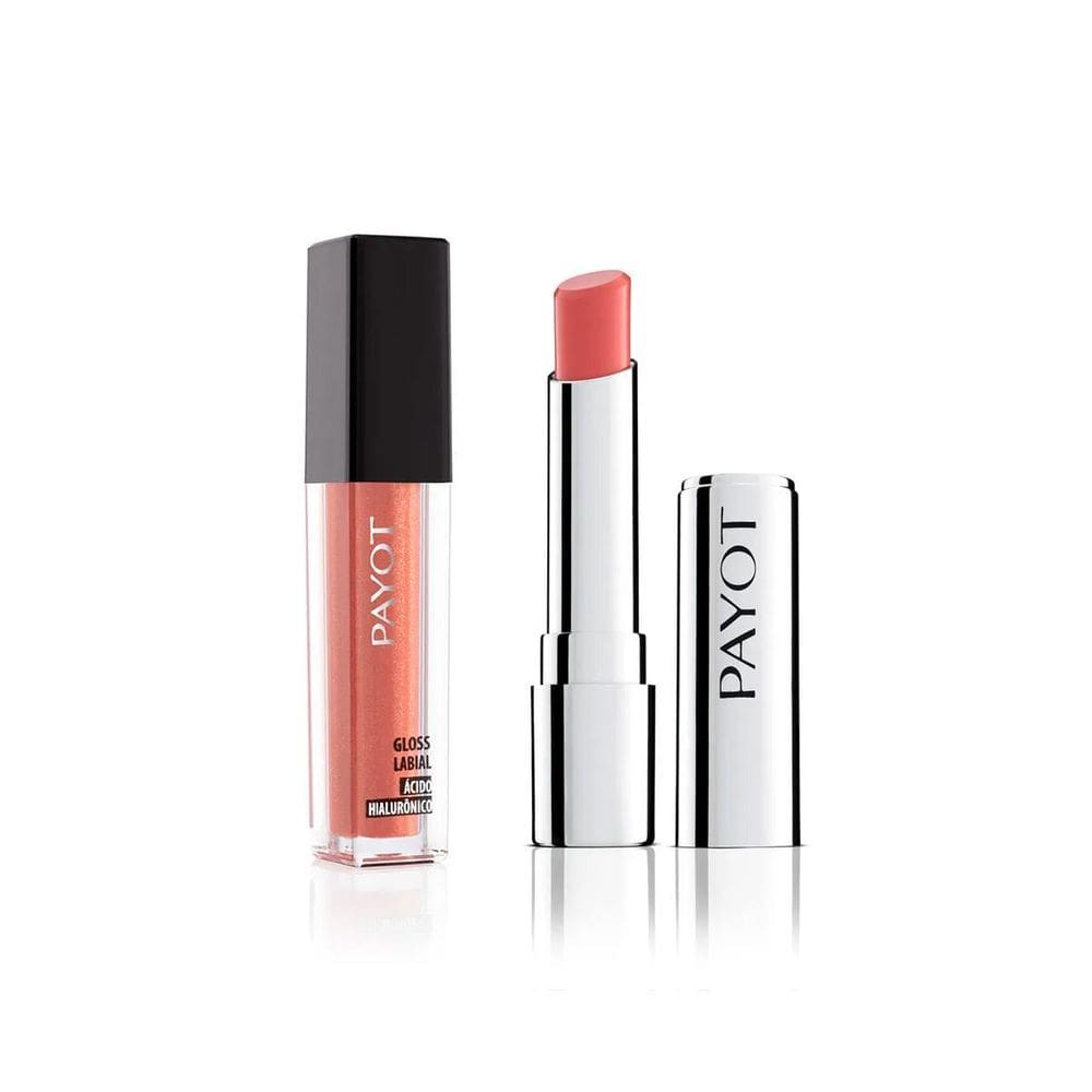 Kit Lips Payot - 9: Gloss Ibiza + Batom Rose