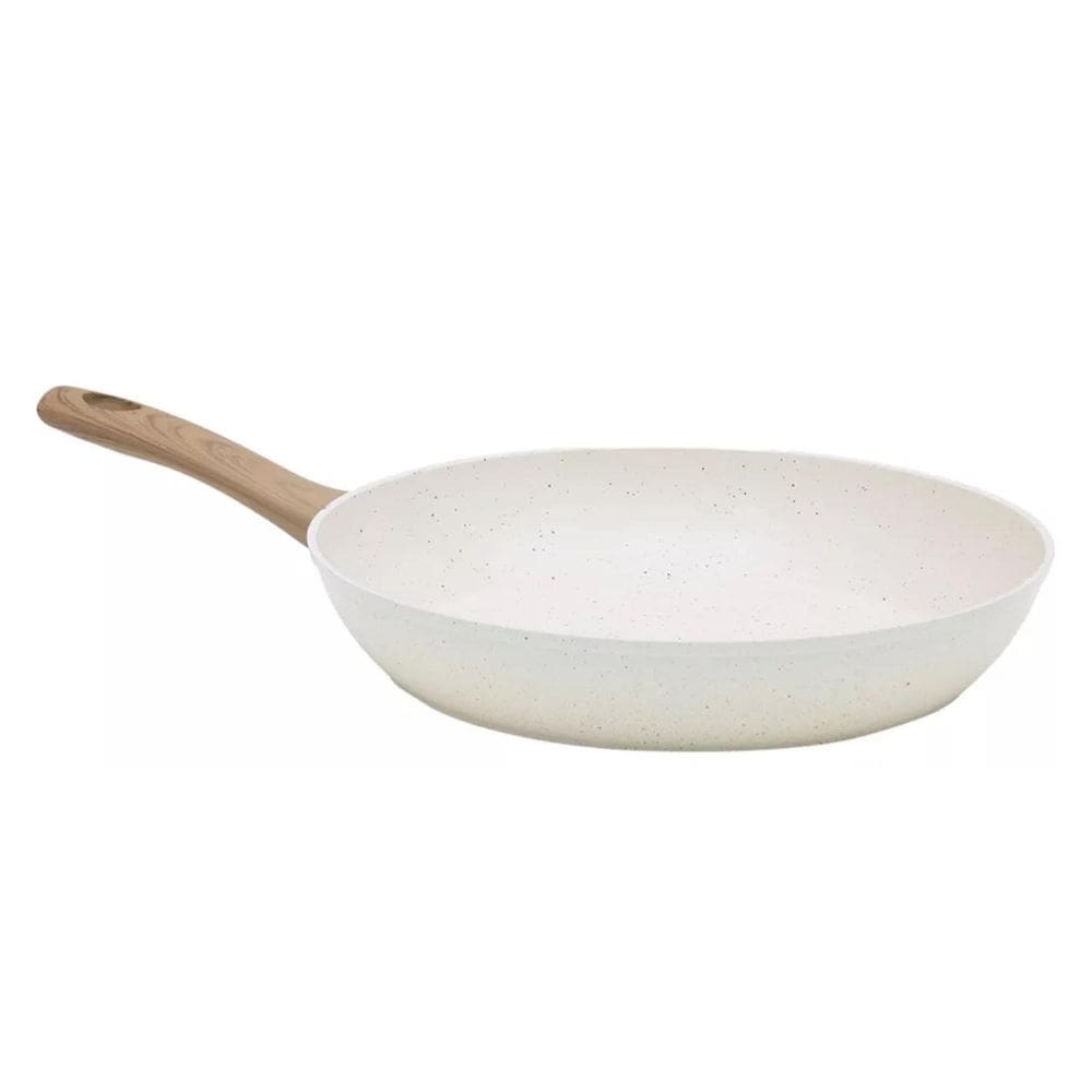 Frigideira Antiaderente Cerâmica 28Cm Indução Vanilla Marmol