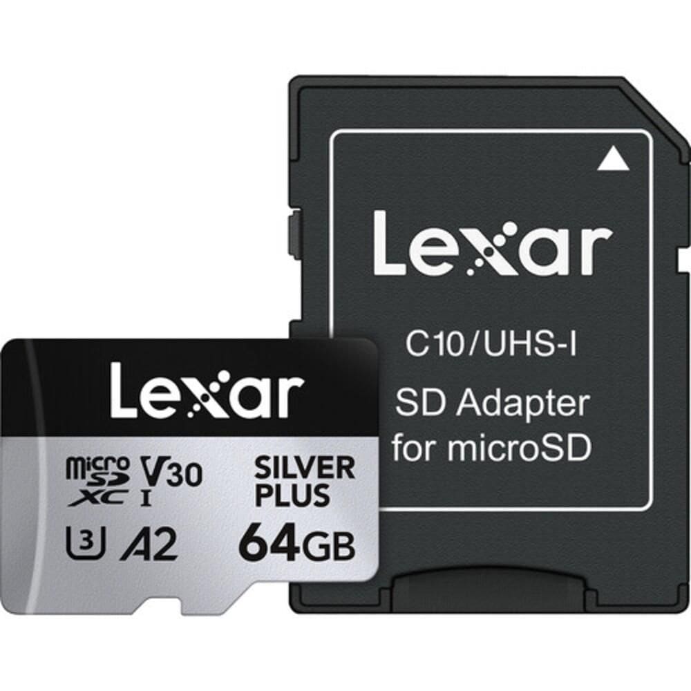 Cartão Memória Lexar Micro Sd Xc 64Gb 205Mb/S Uhs-I V30