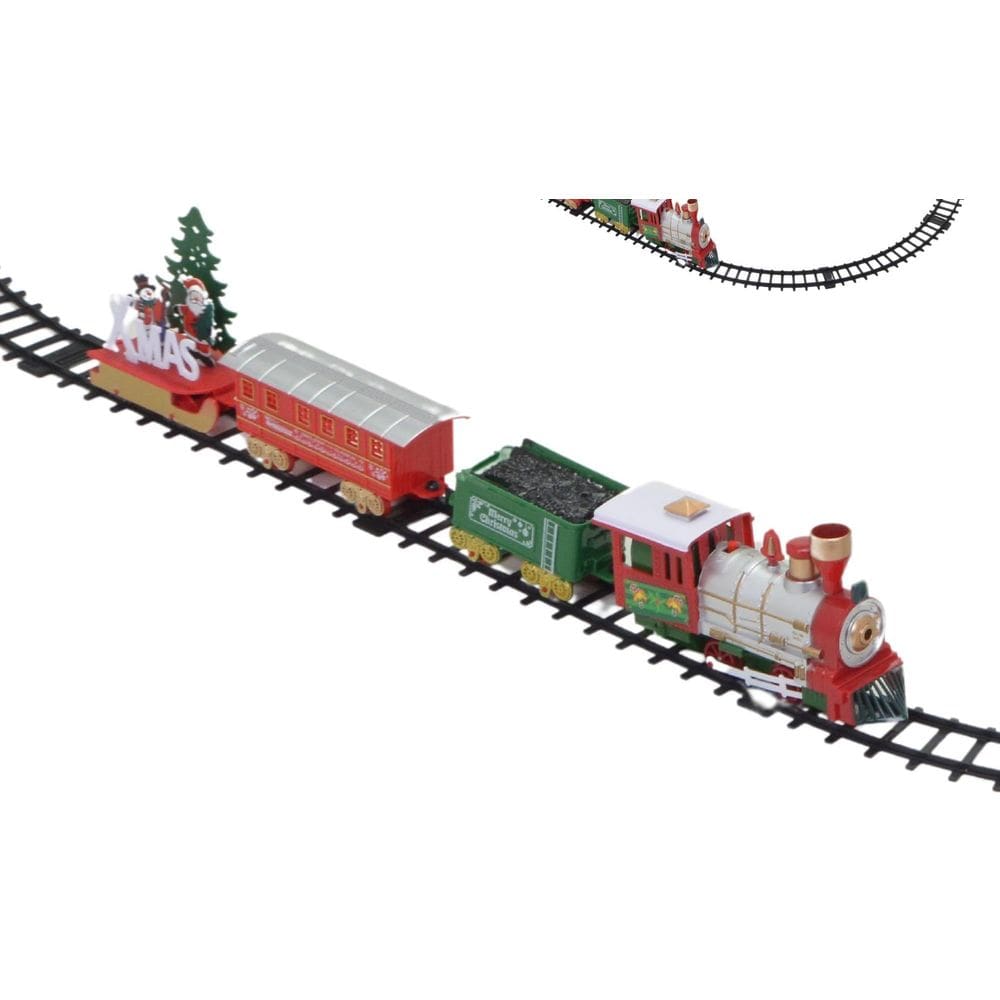 Trenzinho Decoração Led Luzes Árvore De Natal Mesa Natalina