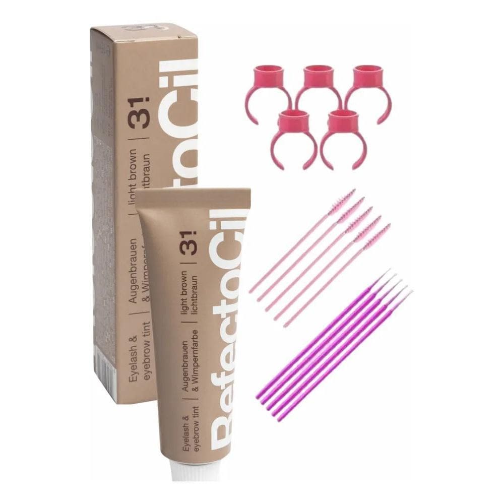 Tinta De Sobrancelhas Refectocil Castanho Claro N 3.1 15Ml