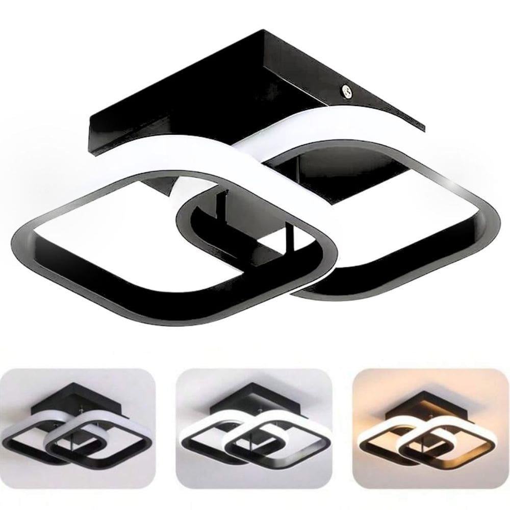 Luminária 24 Watts Led 29X20Cm Arandela Lustre Plafon Parede