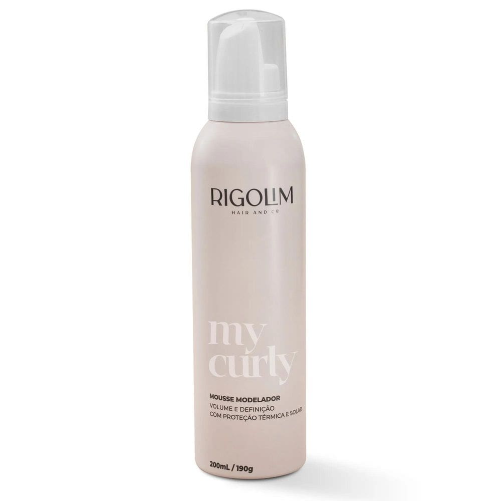 Mousse Modelador My Curly 200Ml - Rigolim Hair And Co