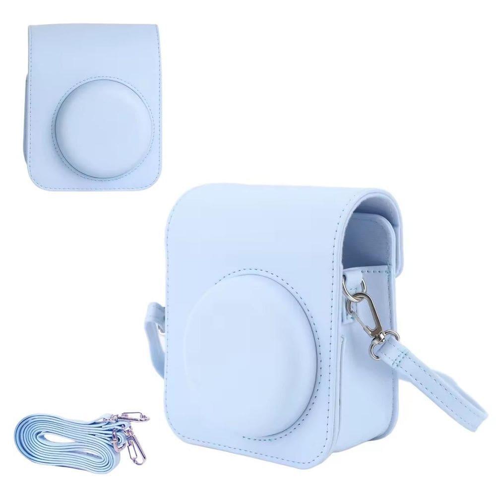 Capa Premium Protetora Com Alça Para Câmera Instax Mini 12