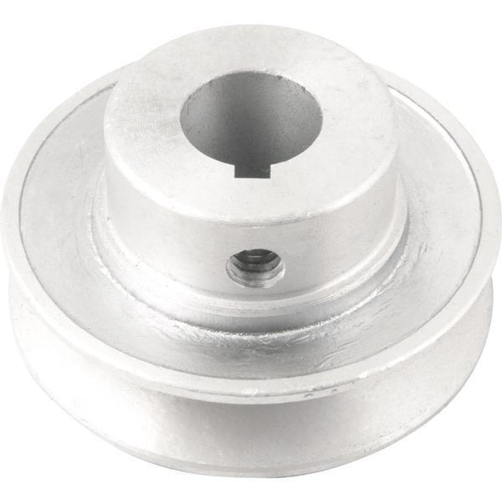 Polia Alumínio 1 Canal Perfil A 70Mm Com Furo 3/4 Vonder