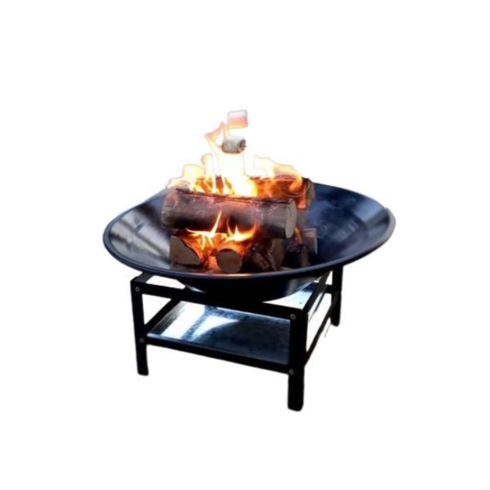 Lareira 52Cm Para Jardim Fogueira Externa Portatil A Lenha