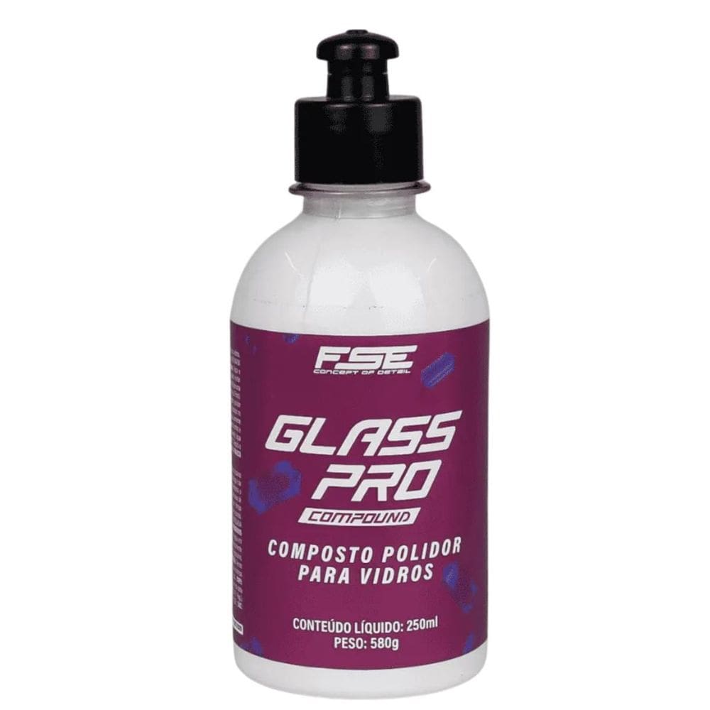 Composto Polidor Para Vidros Glass Pro Compound 250Ml Soft99