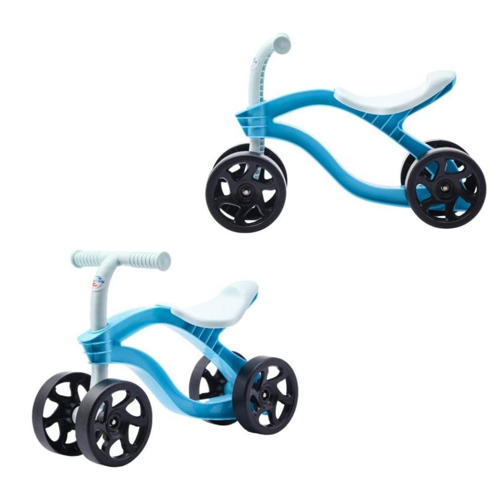 Bicicleta De Equilíbrio Infantil Futurista Sem Pedal 4 Rodas