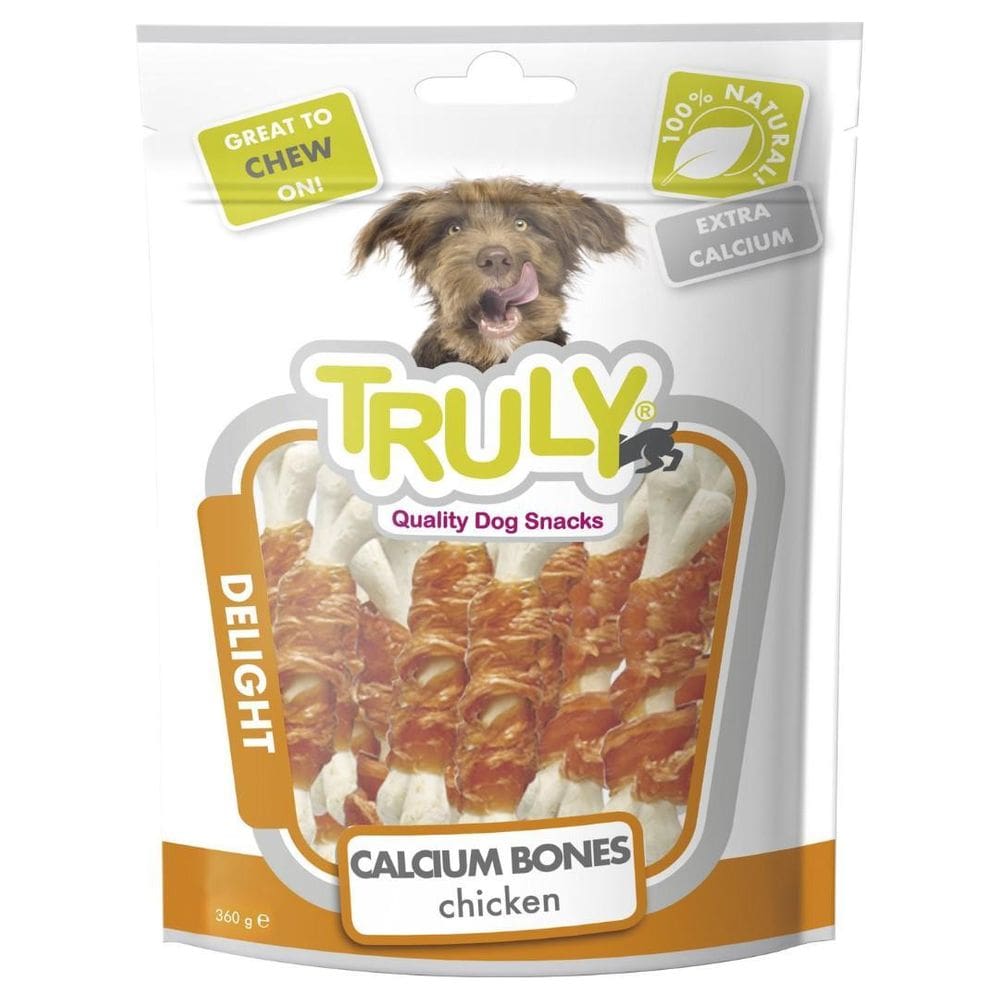 Truly Delight Petisco Para Cães Twists De Frango - 360G