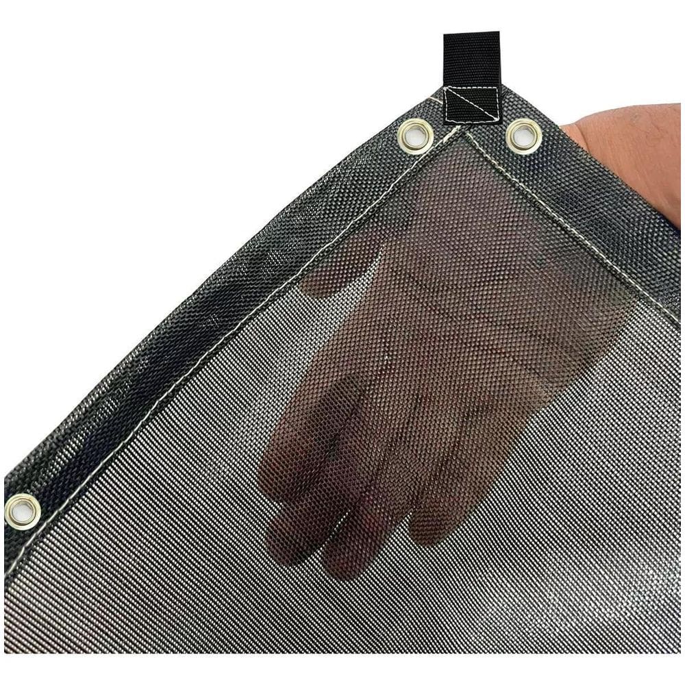 Tela Sombril Nylon 80% 1,30X3 Viveiro Piscina Garagem