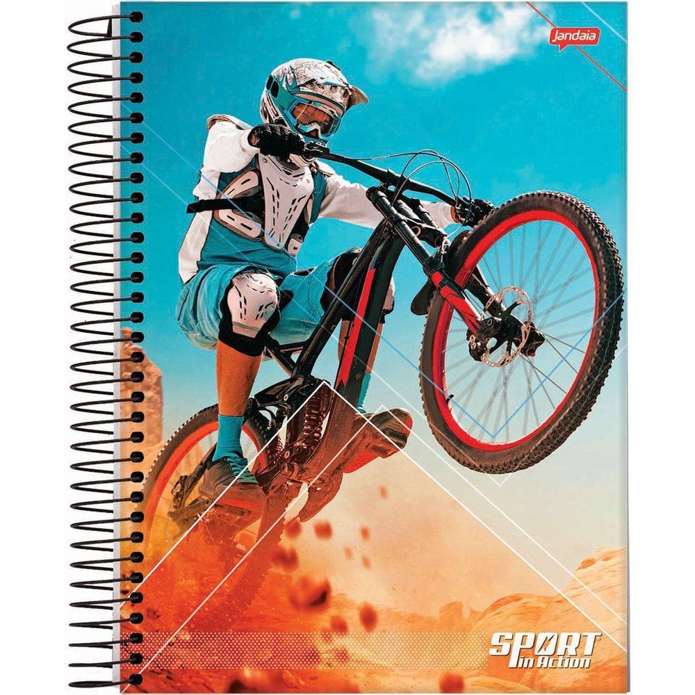 Caderno 10X1 Capa Dura 2021 Sport 160Fls.