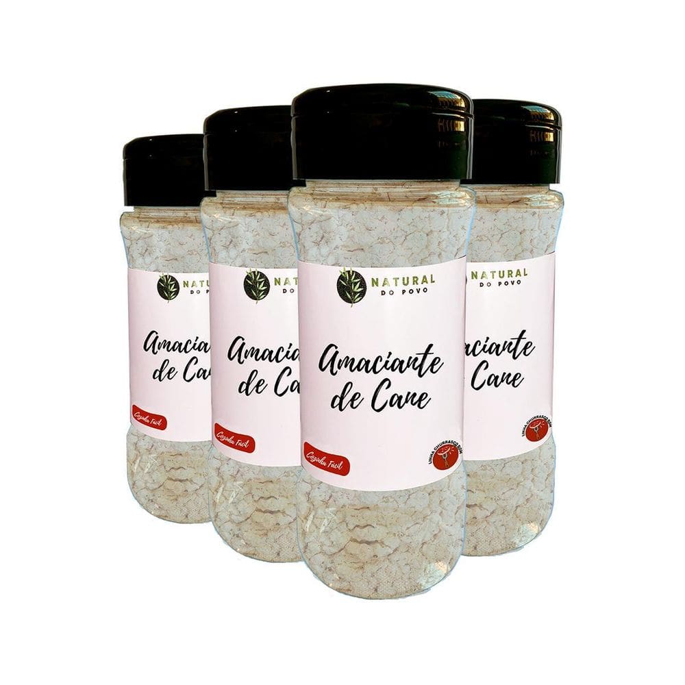 Amaciante Selecionado Para Carne Kit 4 Pote Com Dosador 95G