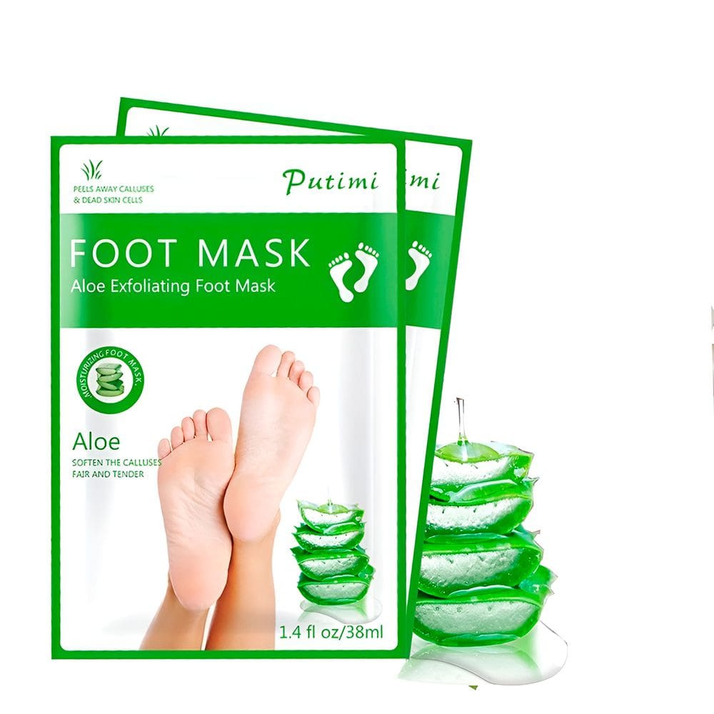 Máscara Esfoliante Para Pés Hidratante Pé Macio