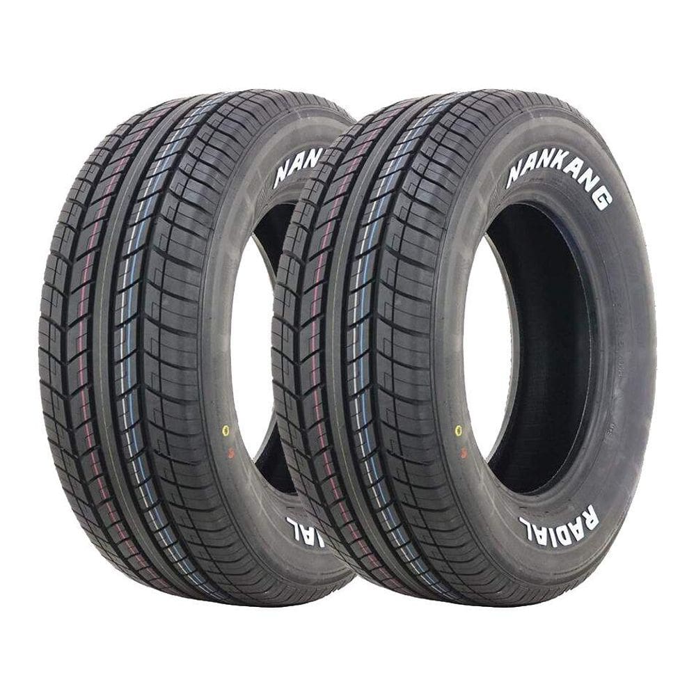 Kit 2 Pneus Nankang Aro 15 245/60R15 Radial N-729 Letras Brancas 98H