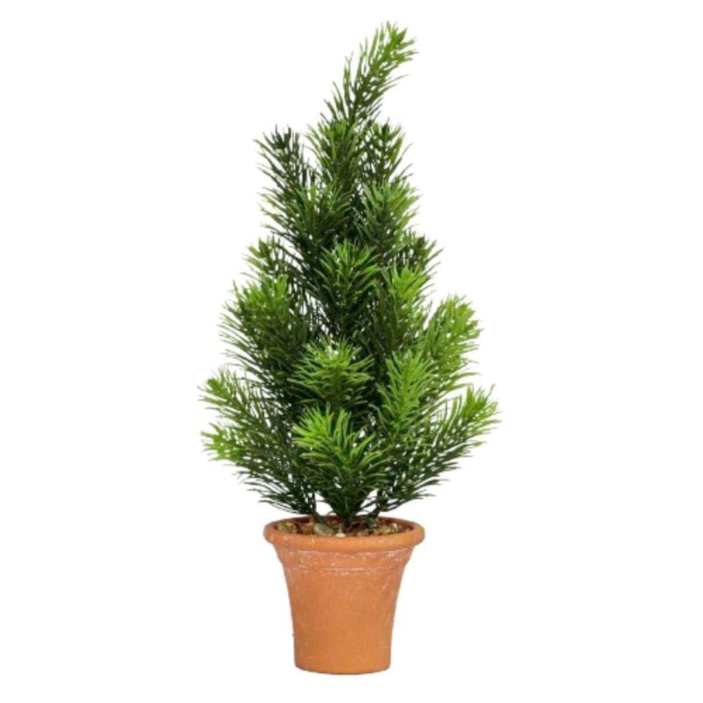 Vaso Plástico Com Pinheiro Natal 41 Cm Magizi
 Unic Colori