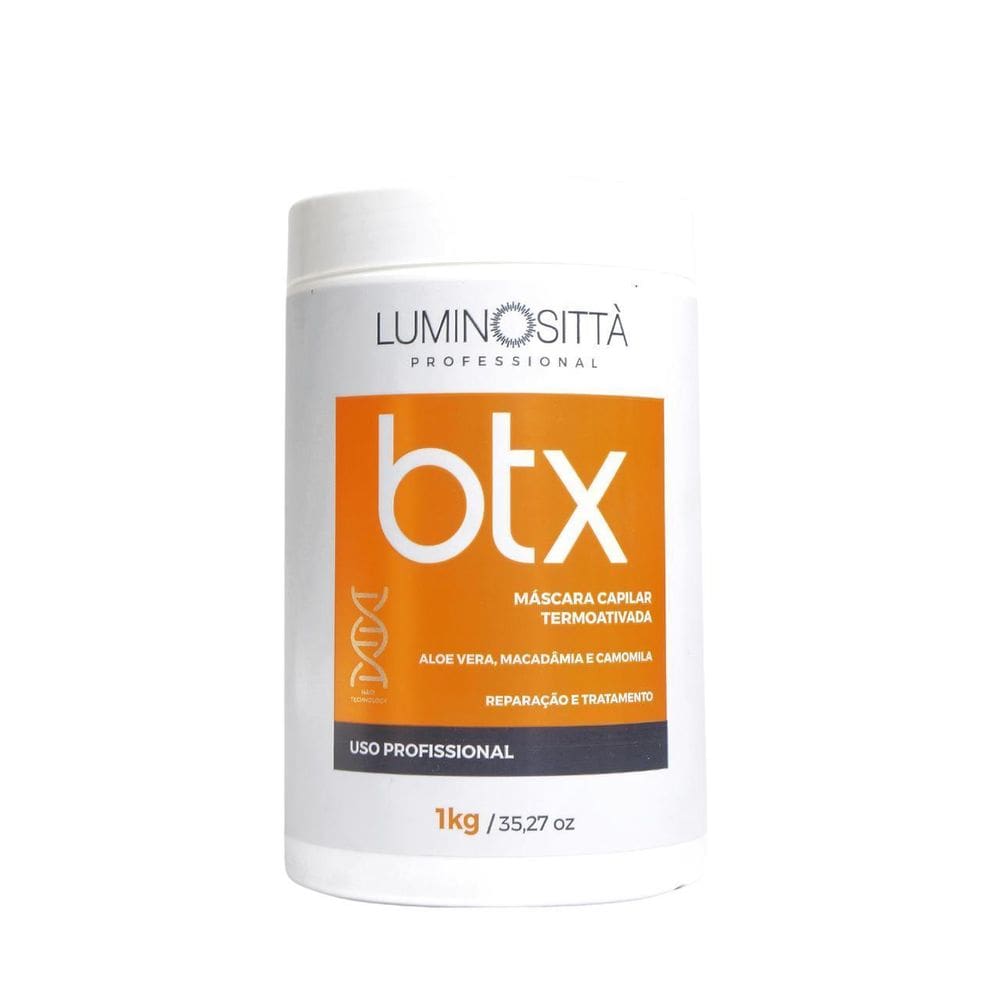 Máscara Capilar Btx Termoativada Antifrizz 1Kg Luminositta