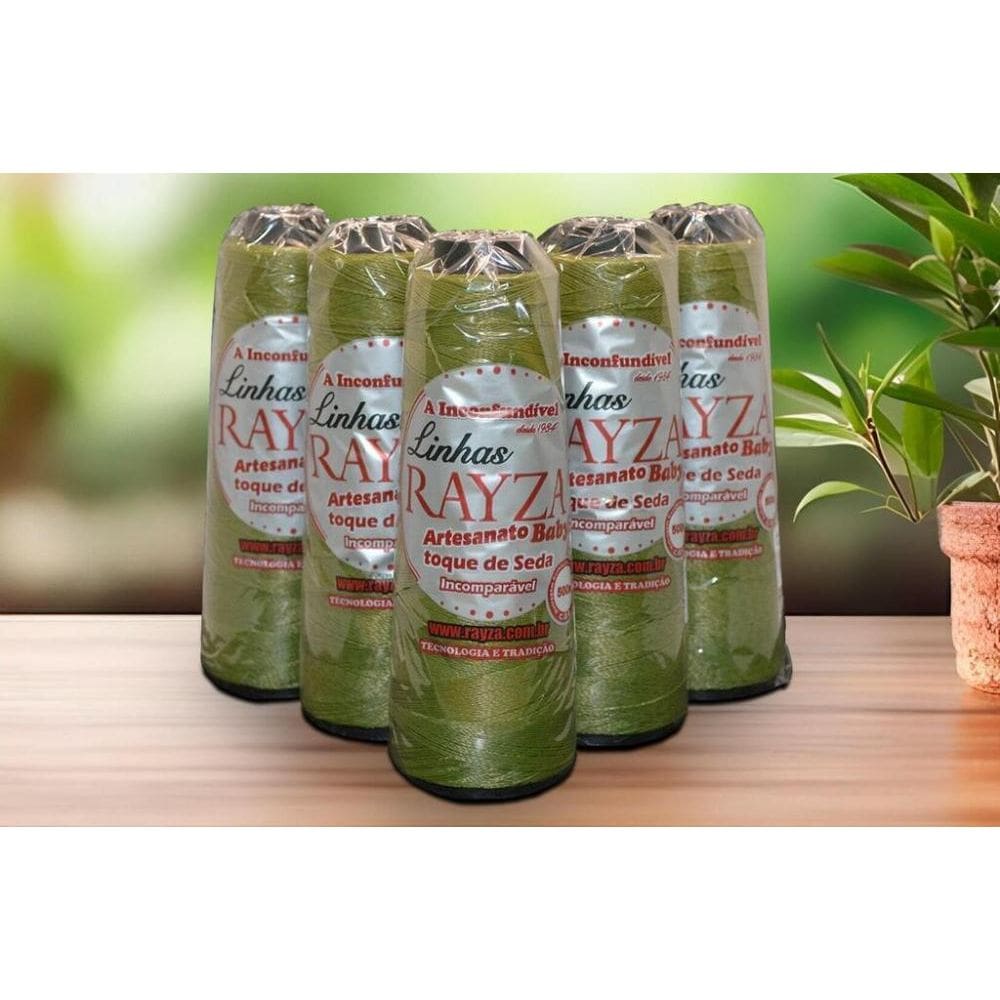 Linha Rayza Artesanato Baby Fina Tex 144 - Verde Malvam