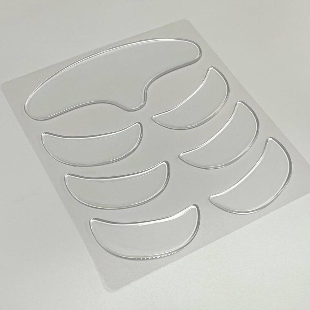 Kit Mascara Anti-Rugas Rosto Silicone Lavável 7 Pçs