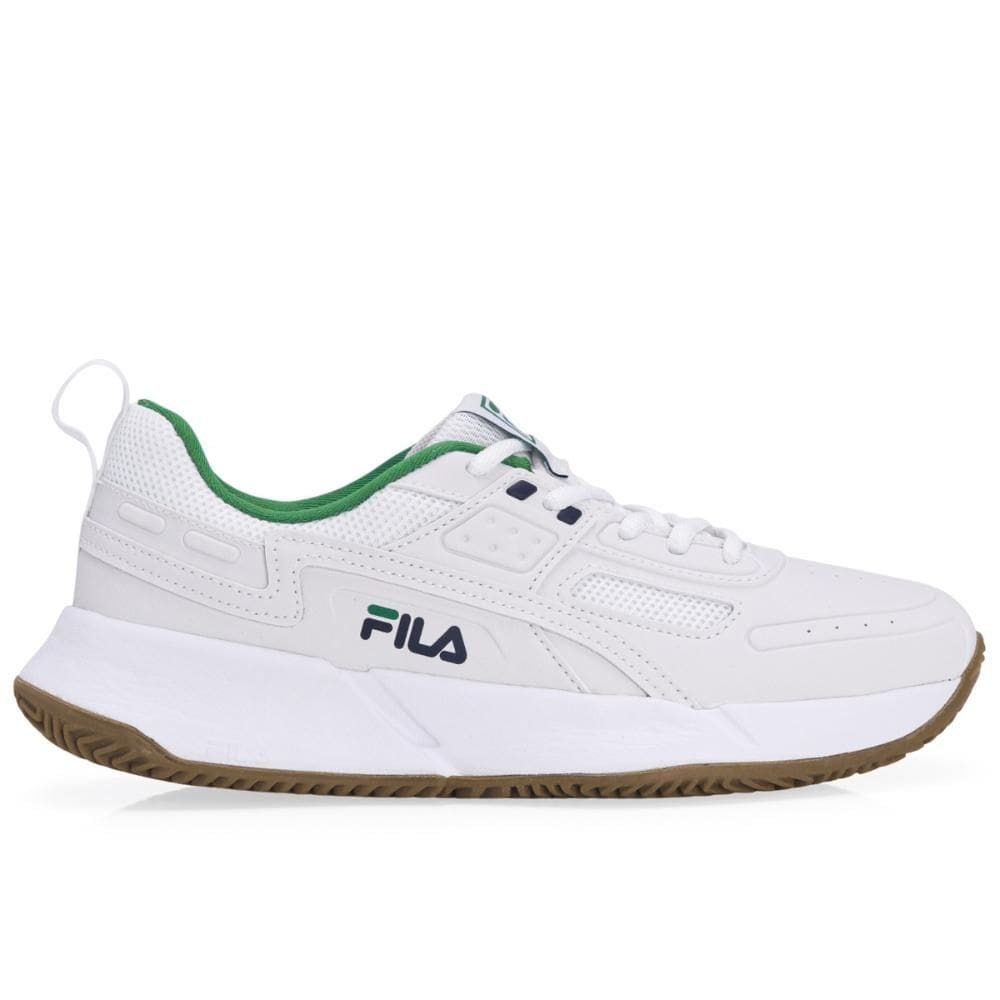 Tênis Fila Precision - Clay - Saibro - Branco e Verde