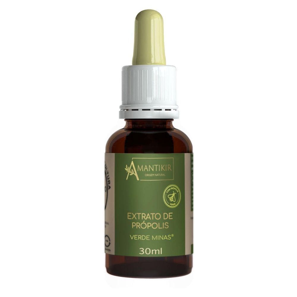Extrato Puro De Própolis Verde 30Ml Amantikir