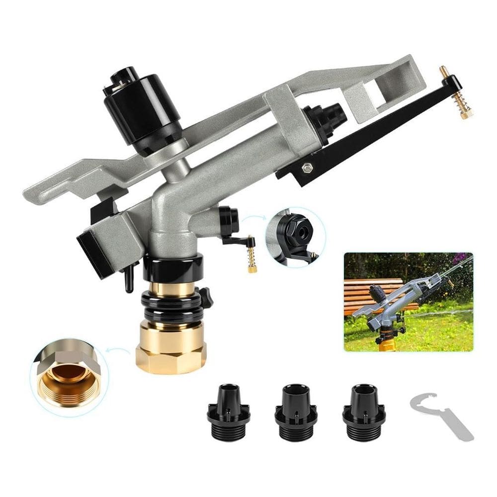 Aspersor Canhão Premio Agricola Irrigador 1.5/2 Metálico-30