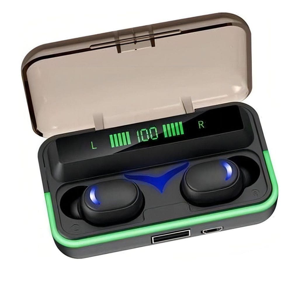 Fone Ouvido Preto Led Power Bank Para Moto G54