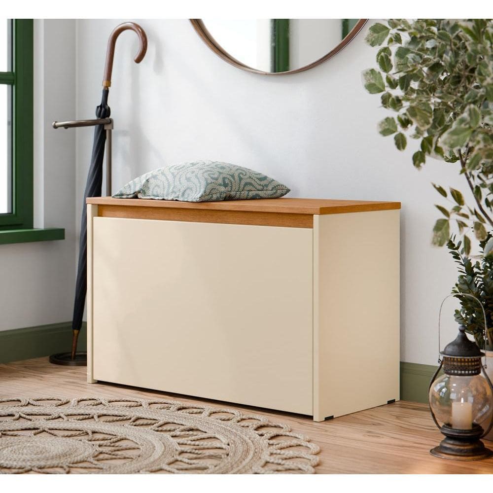 Sapateira Charme 1 Porta Basculante Assento Hall Entrada Off