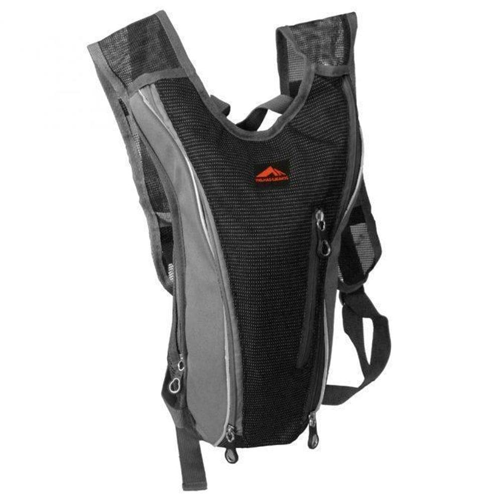 Mochila Hidra Bag - Cinza Com Zíper Cinza- Ref. 1208