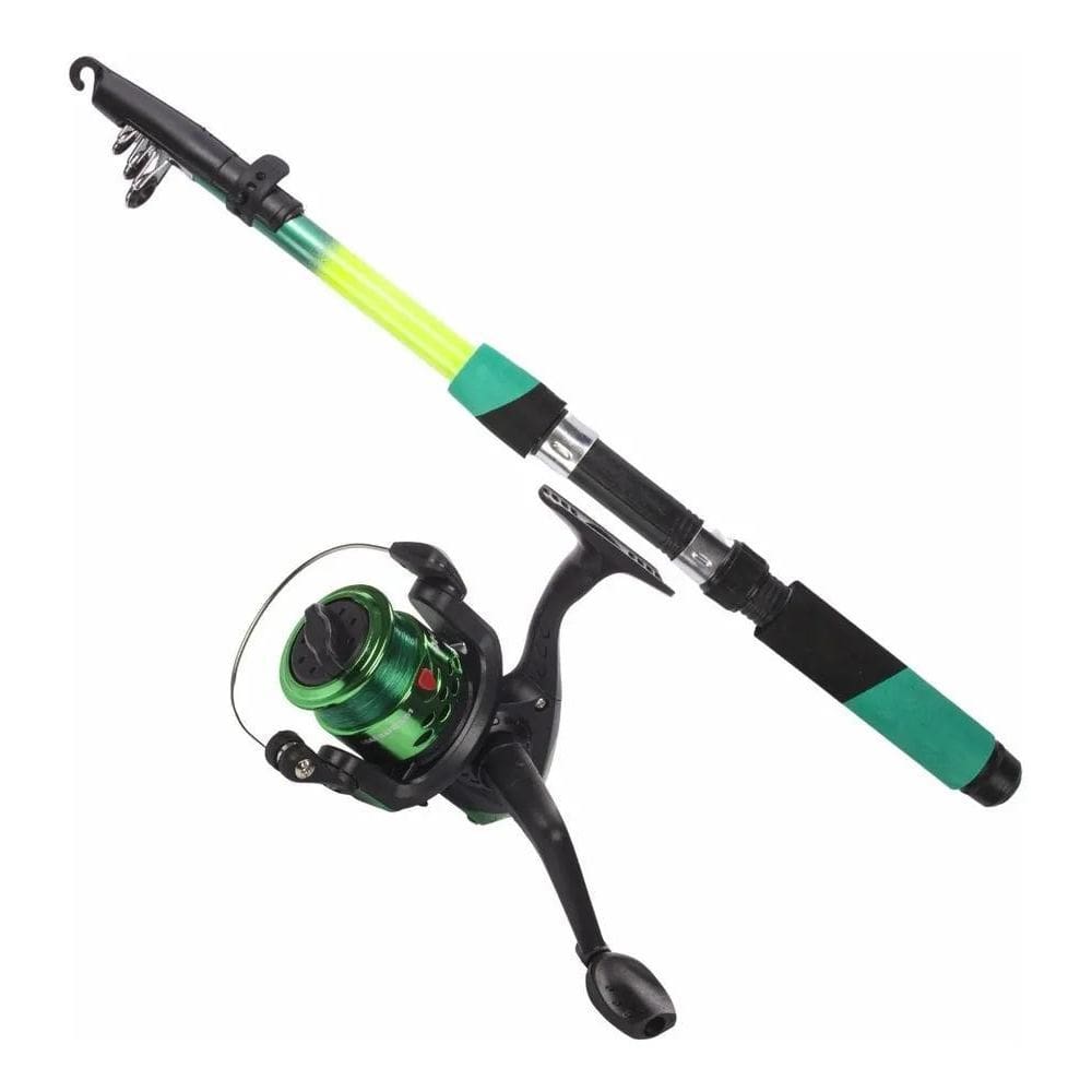 Vara De Pesca 12-20Lbs Completa Com Molinete Linha Barato