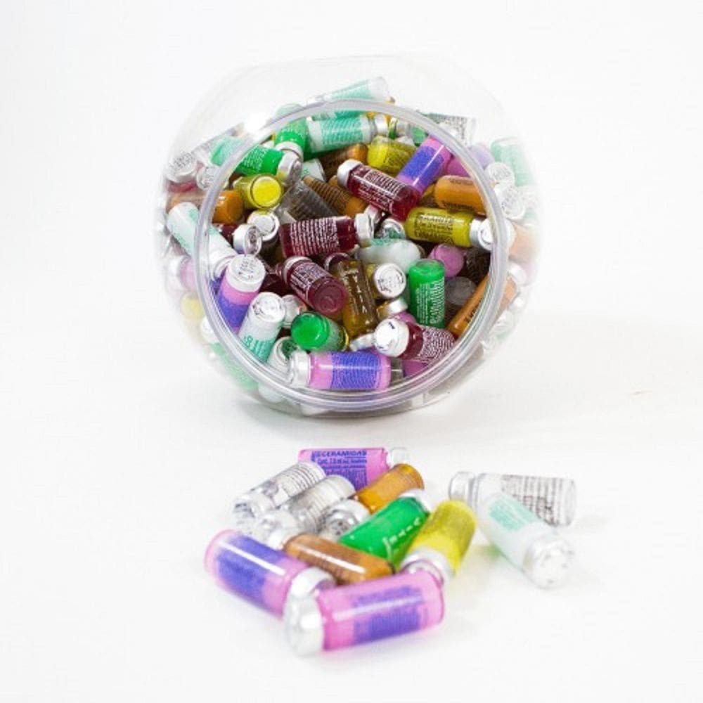 100 Ampolas Capilares Dermabel - Ajuda A Combater A Queda