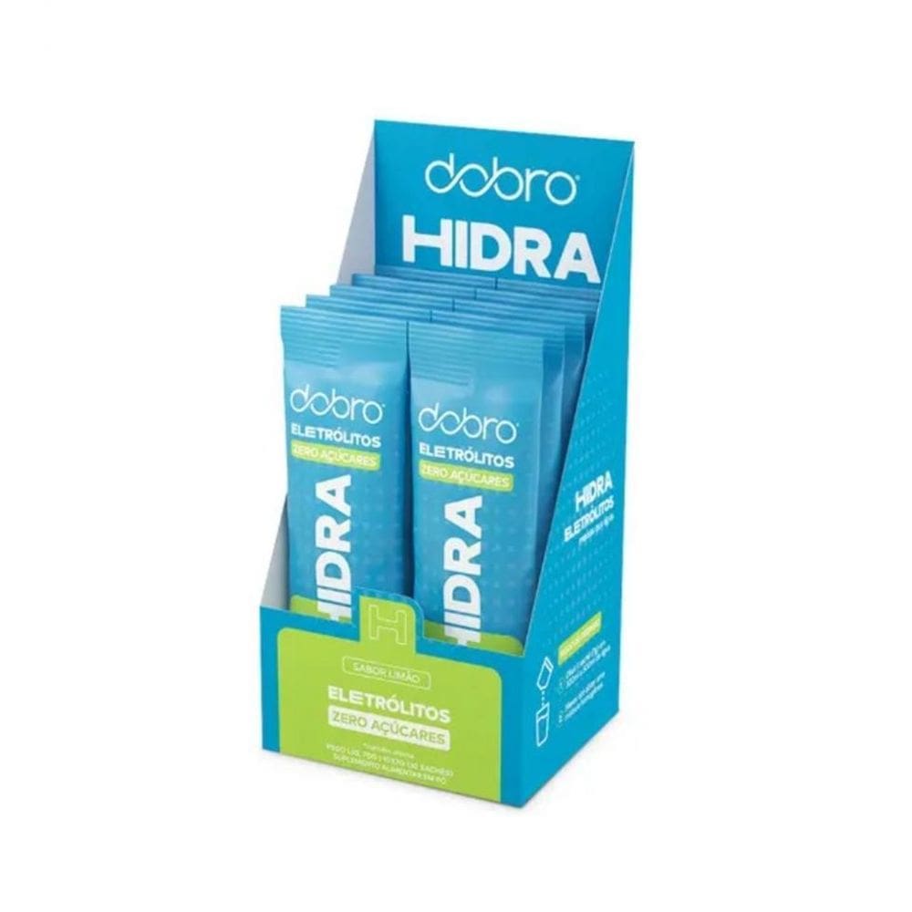 Hidra Eletrolitos Dobro  10Un X 7G  - Sabor: Limão