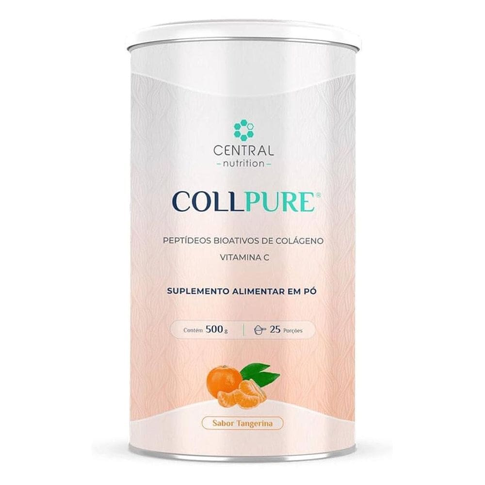 Collpure Sabor Tangerina 500G Central Nutrition