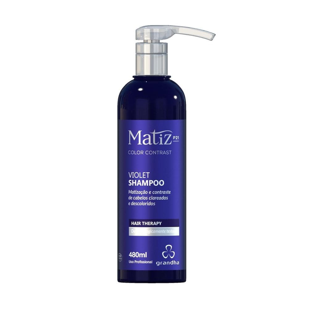 Matiz P21 Violet Shampoo Para Loiros E Descoloridos 480Ml