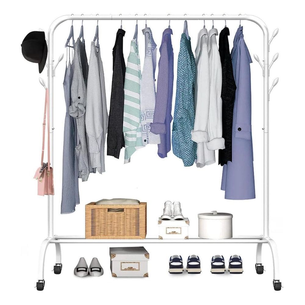 Arara Closet Cabideiro 110Cm X150Cm Expositor Roupas Chao