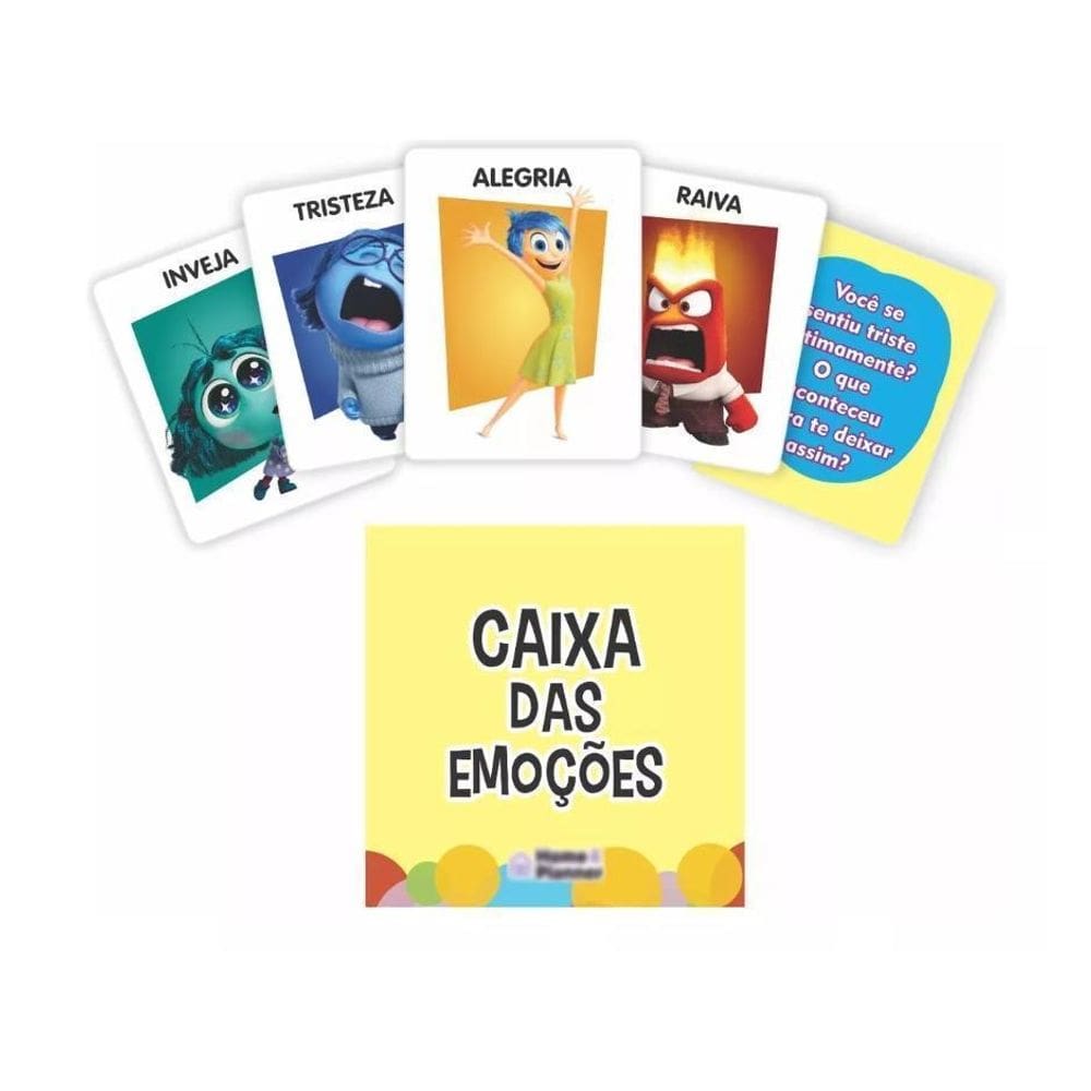 Caixa Das Emoções - Divertidamente - Jogo Infantil