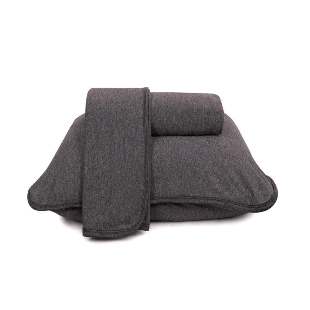 Jogo De Cama Casal 3 Peças Urban Grafite Cinza Atlântica