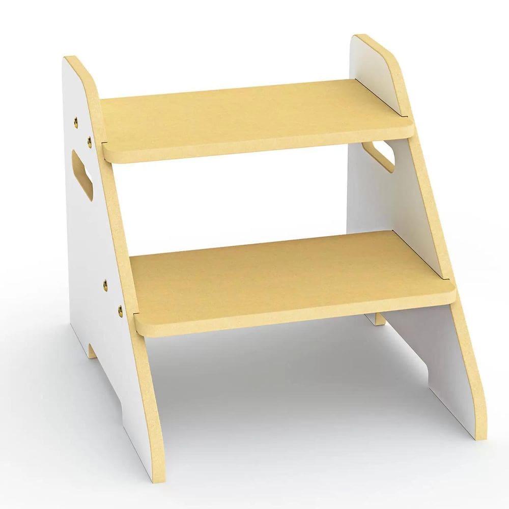 Escada Infantil Montessoriana Banquinho Madeira Pia Banheiro