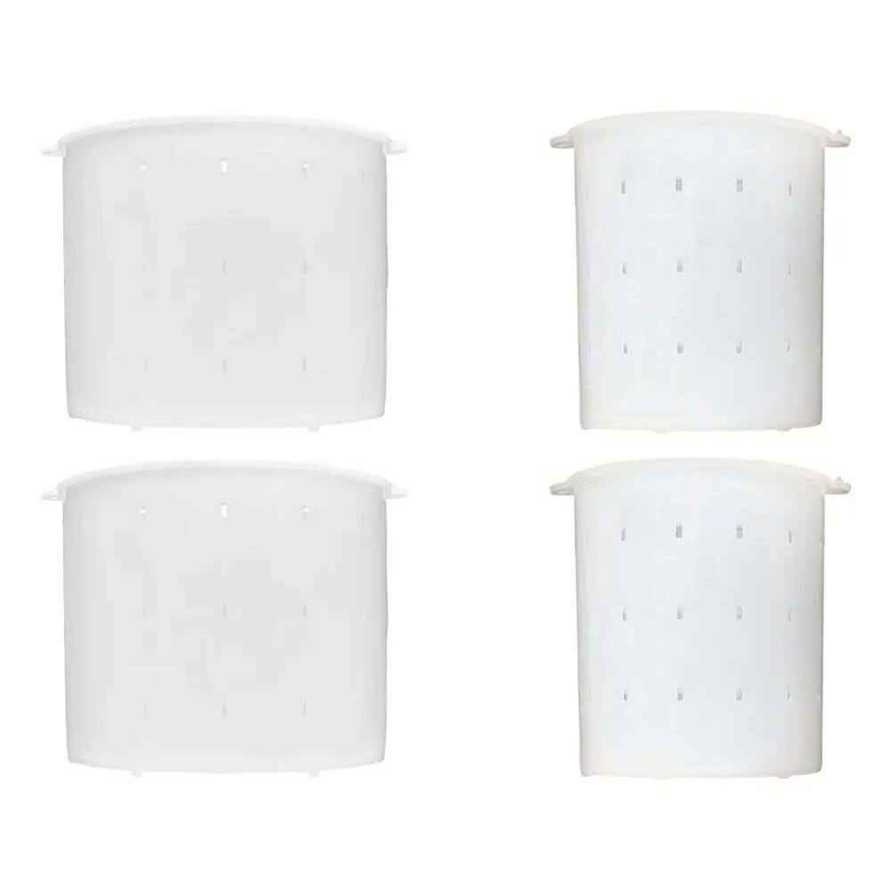 Formas Para Queijo Caseiro - 2 Minas 500G + 2 Minas 1Kg