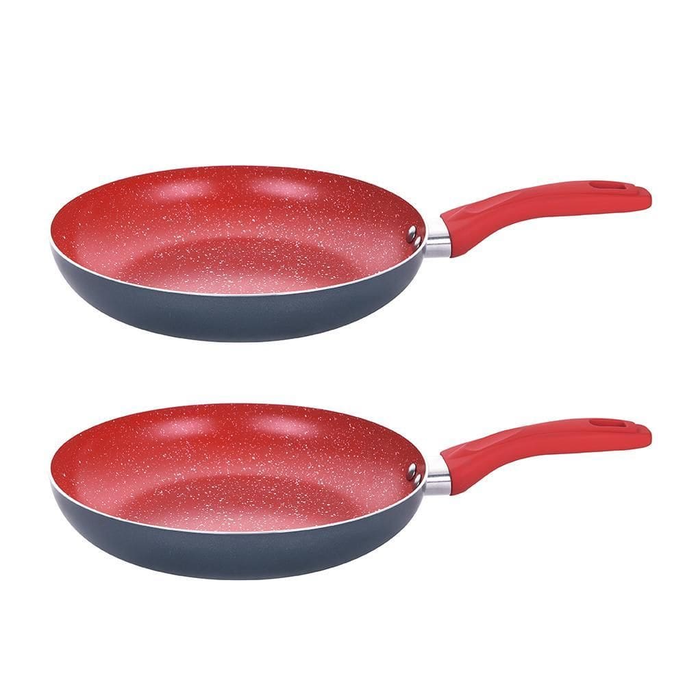 Kit 2 Frigideiras Revestimento Cerâmico Onix 1,8Mm 22Cm