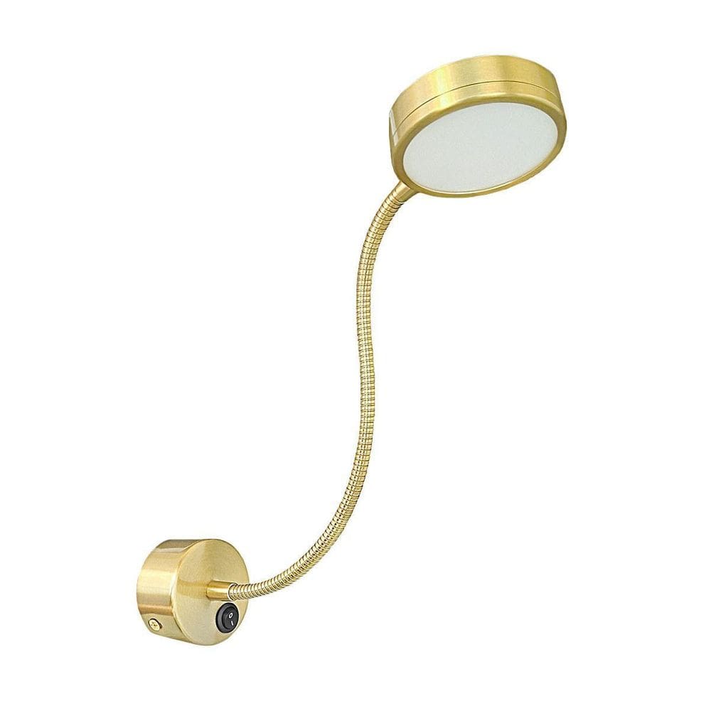 Arandela Leitura Direcionável Cabeceira Led Circular Bet72