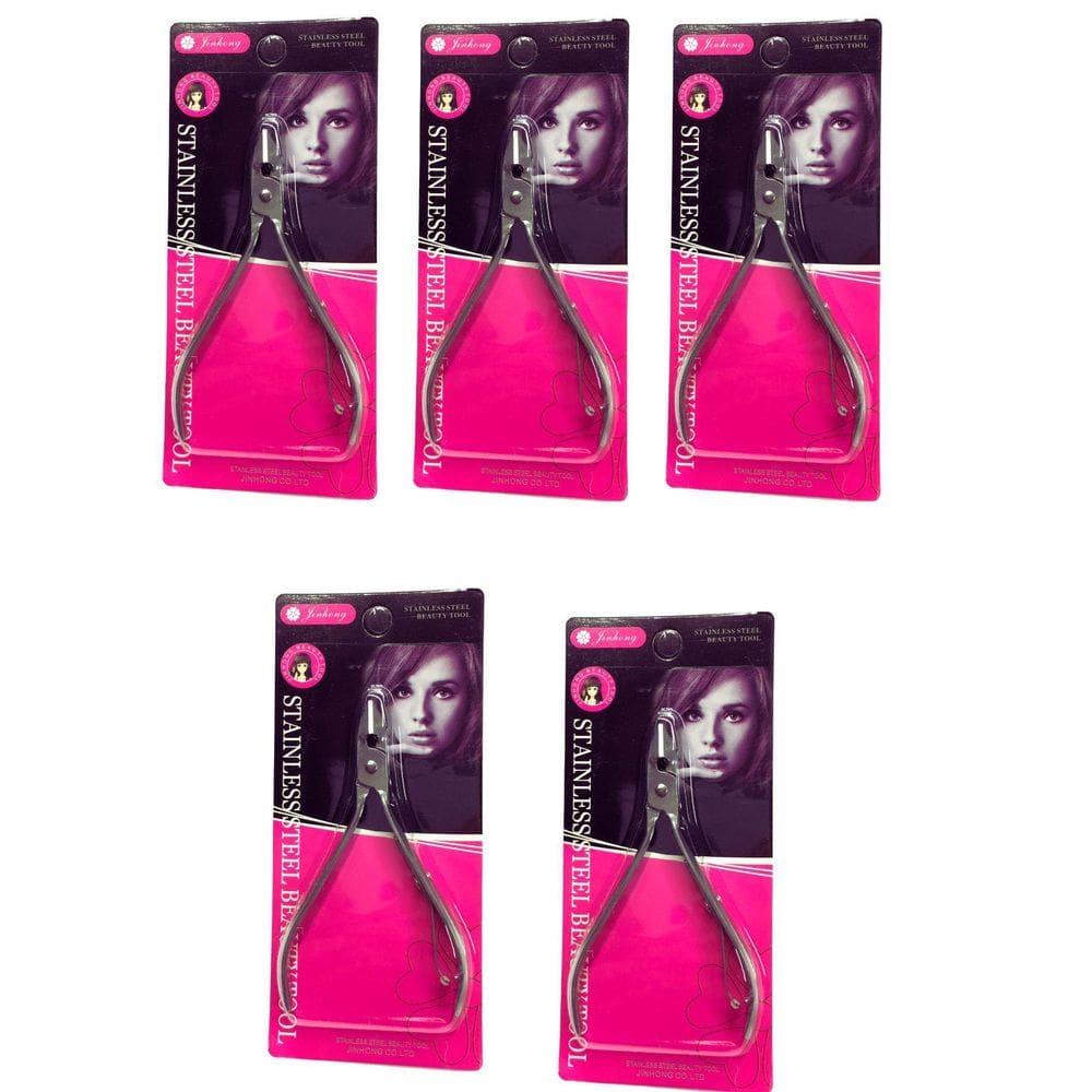 Kit 10Un Alicate Cutícula Corta Unha Profissional Ponta