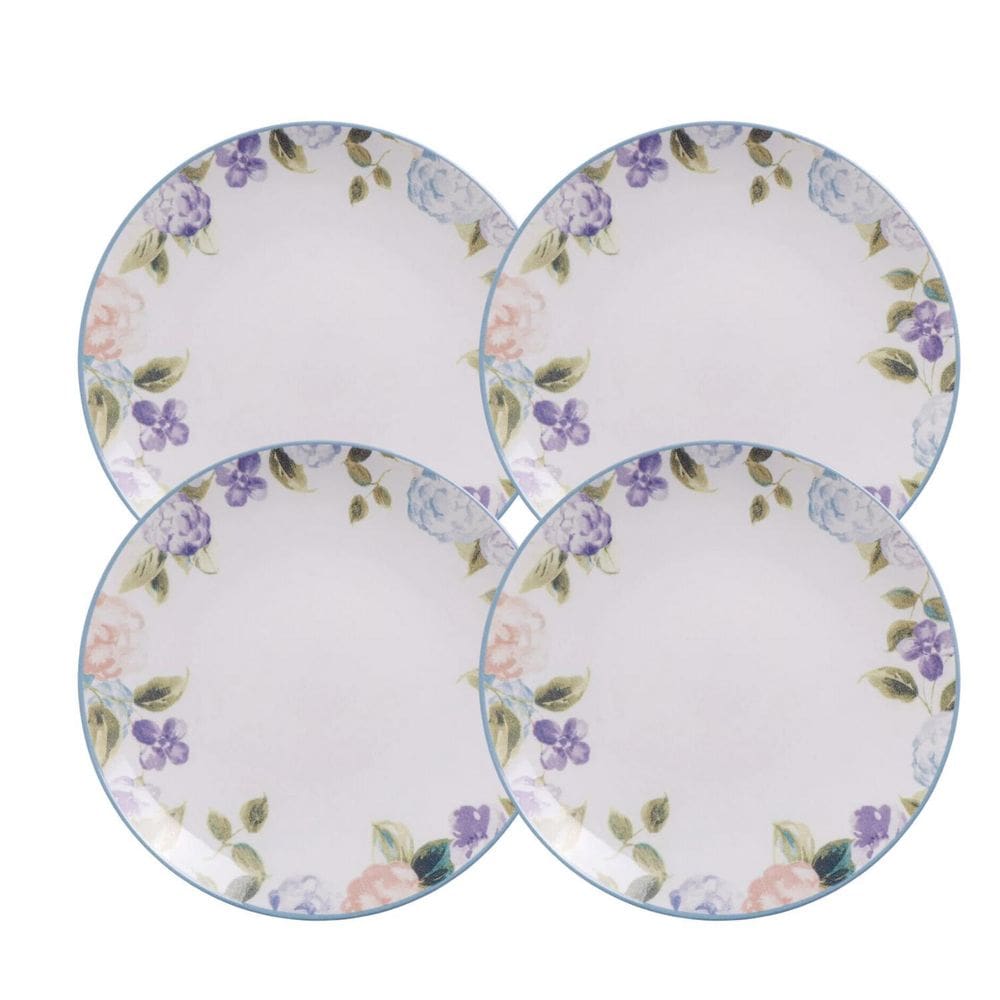 Jogo Pratos De Sobremesa Kit 4 Peças 19Cm Aura Tramontina