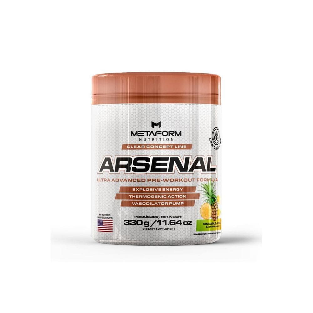 Pré Treino Arsenal 330G Metaform Nutrition