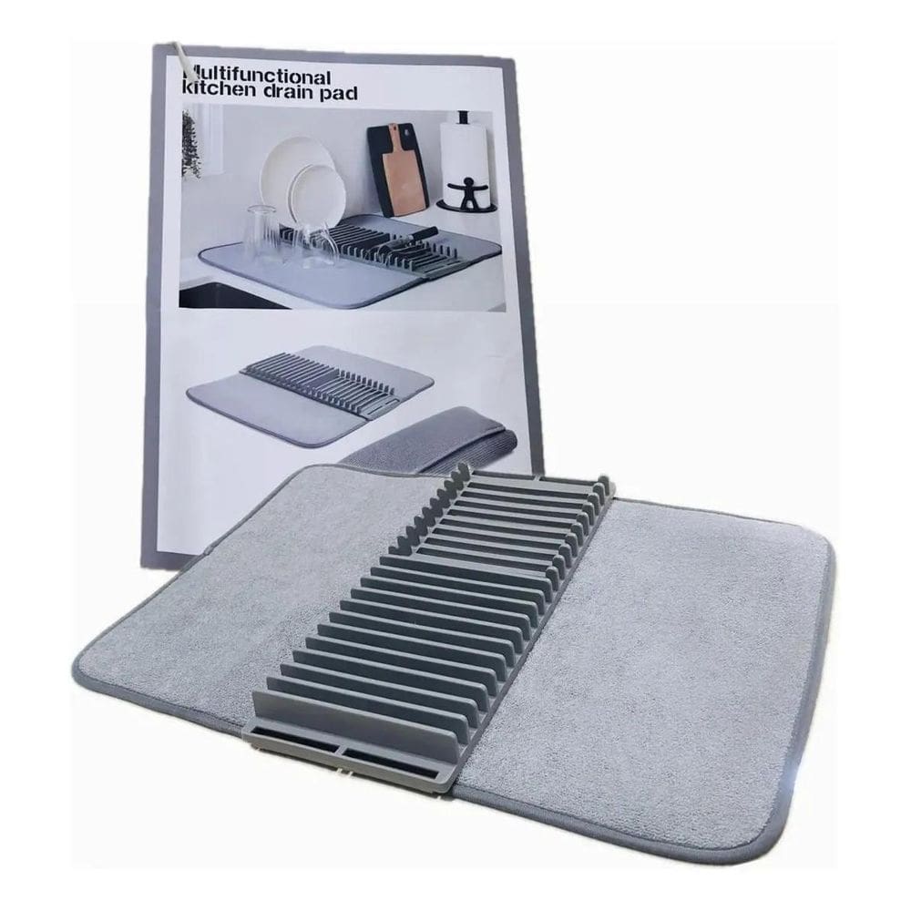 Escorredor Louça Pia Seca Prato Talheres Copo Tapete
