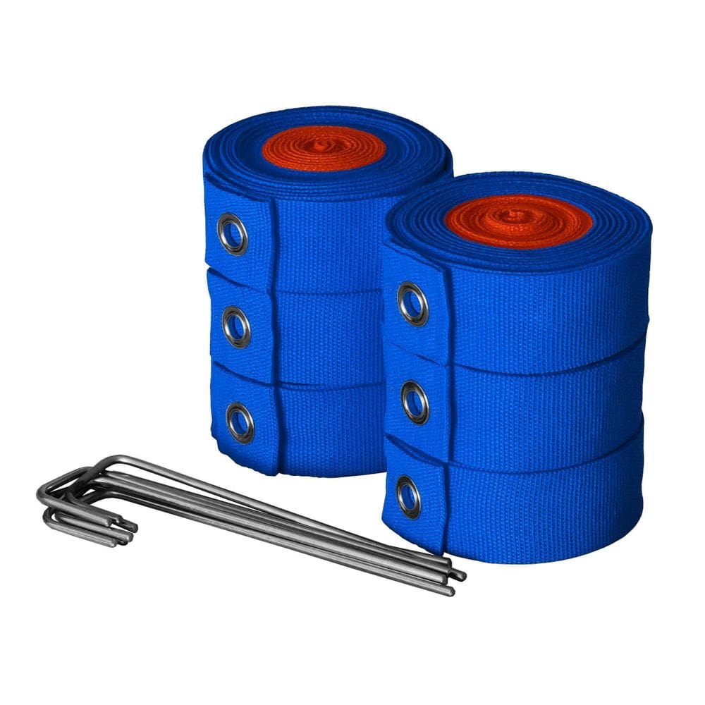 Fita De Marcação Beach Tennis Pro Azul / Laranja