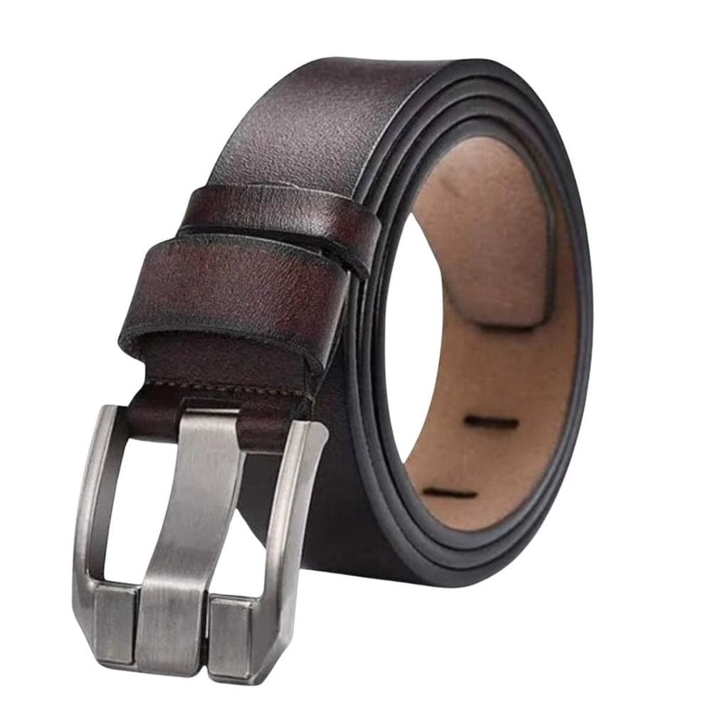 Cinto 100% Couro Masculino Fivela Quadrada Arizona.