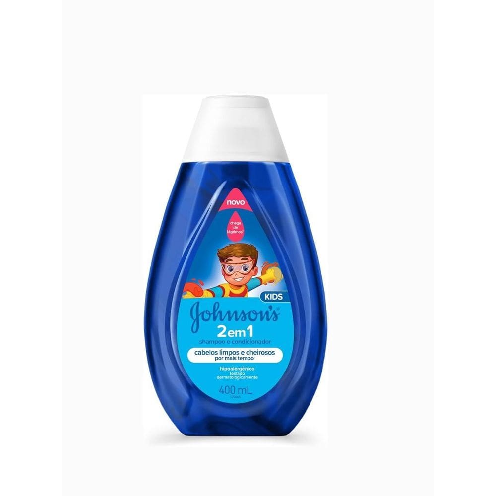 Shampoo Johnson S Kids 2 Em 1 400Ml