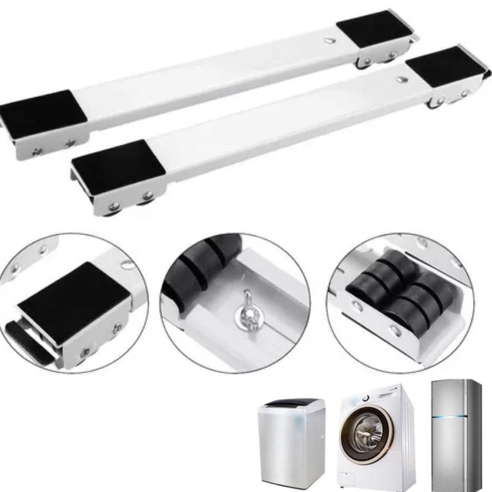 Base Suporte Com Rodinhas Geladeira, Fogão Maquina De Lavar