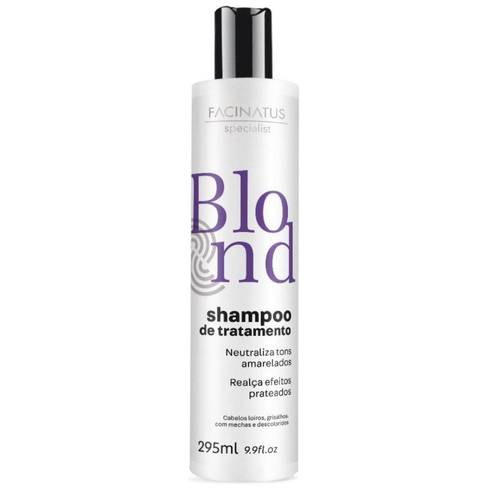 Shampoo Blond Neutralizador Matizador Loiros E Grisalhos